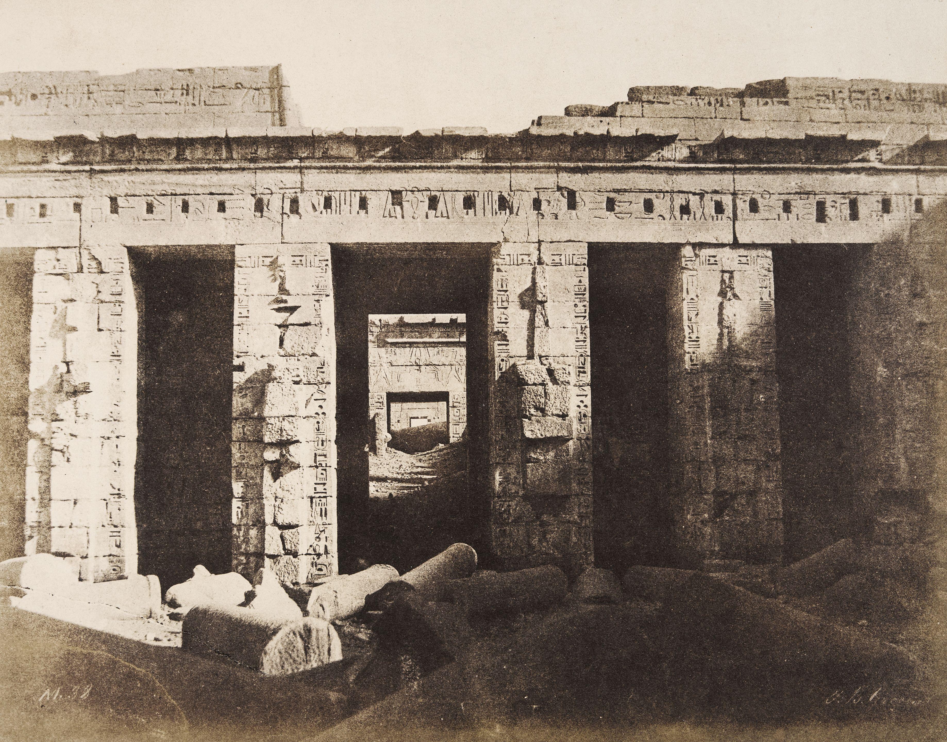 John Beasley Greene - Thèbes, Médinet-Habu, Palais De Ramsès-Meaimoun, 2Ième Cour, Face Est