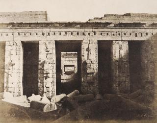 John Beasley Greene - Thèbes, Médinet-Habu, Palais De Ramsès-Meaimoun, 2Ième Cour, Face Est