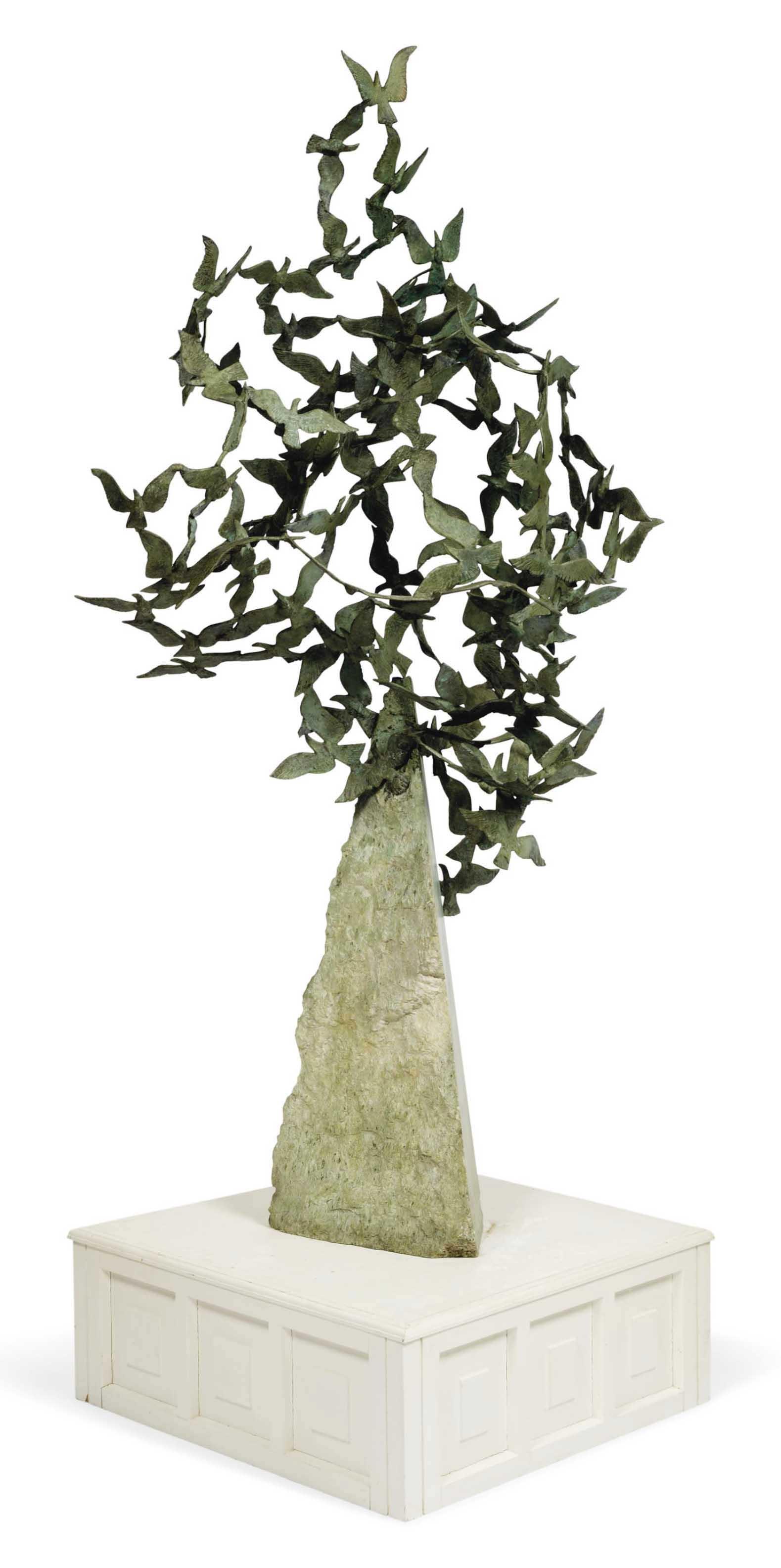 John Behan, R.H.A. - Flock of birds