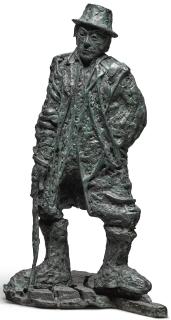 John Behan, R.H.A. - Poet In A Landscape (Homage To Seamus Heaney)