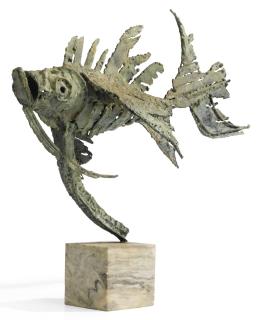 John Behan, R.H.A. - Skeletal fish