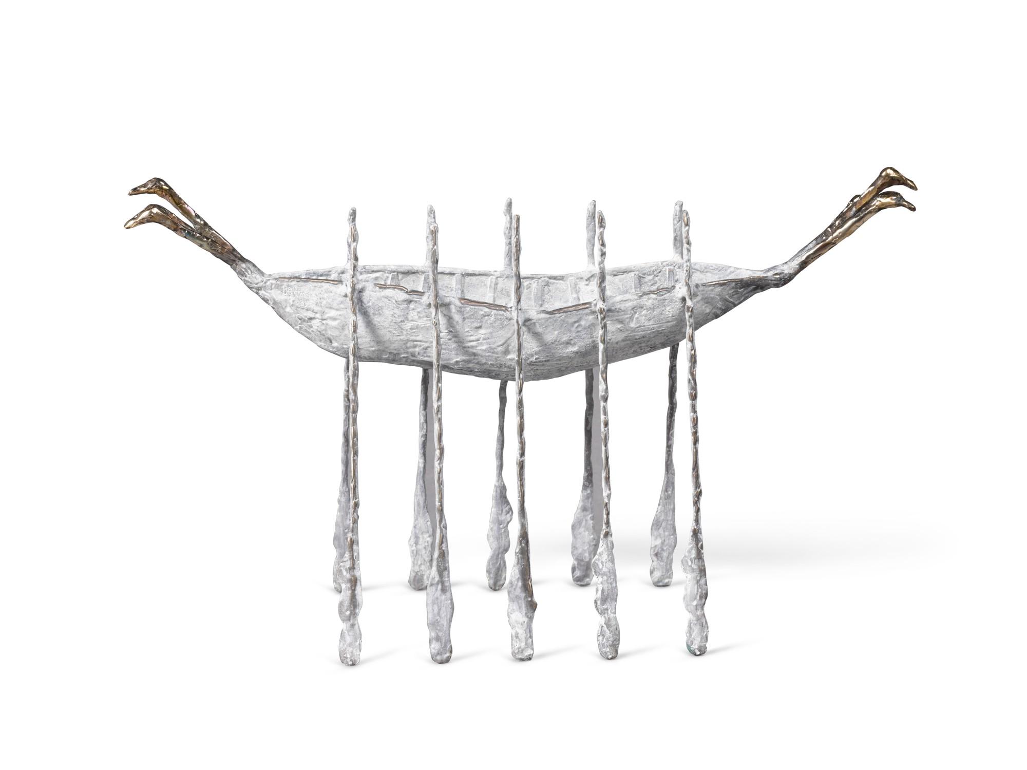 John Behan, R.H.A. - Swan Necked Oarboat