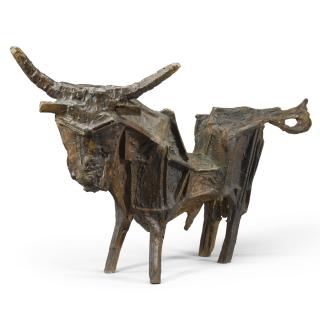 John Behan, R.H.A. - The Canal Bull