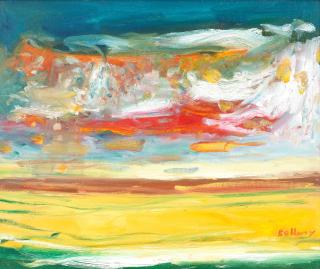 John Bellany C.B.E., R.A., H.R.S.A., L.L.D.(Lon) - Sunset