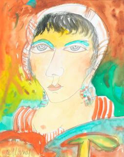 John Bellany CBE RA HRSA LLD - Fisherwoman