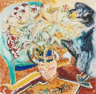 John Bellany CBE RA HRSA LLD - Still Life of Lilies