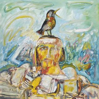 John Bellany, H.R.S.A., R.A. - Bird-Song