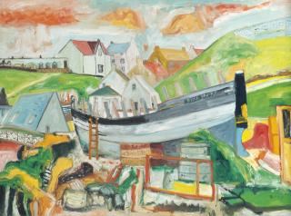 John Bellany, H.R.S.A., R.A. - Building the \'Star Divine\'