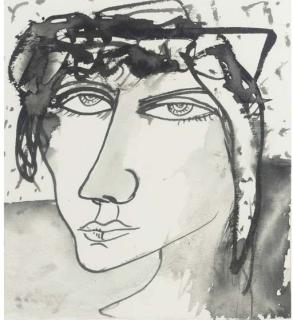 John Bellany, H.R.S.A., R.A. - Fish Woman