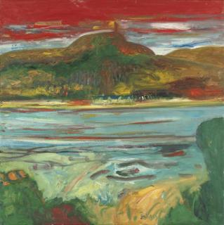 John Bellany, H.R.S.A., R.A. - Red Sky