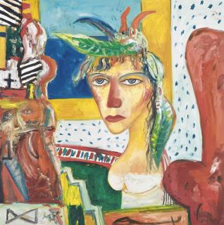 John Bellany, R.A., H.R.S.A. - Fisherwoman
