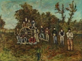 John Bellany, R.A. - Homage To Douanier Rousseau