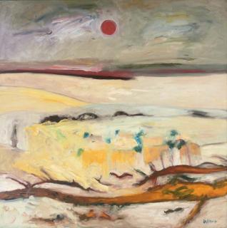 John Bellany - Cattle in a landscape