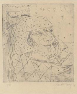 John Bellany - Fishwoman Loves it