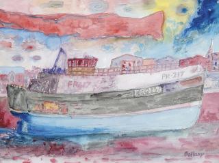 John Bellany - Goliath At Fraserburgh