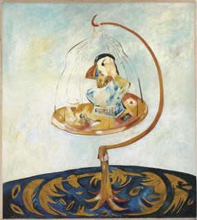 John Bellany - Lenin as a Puffin