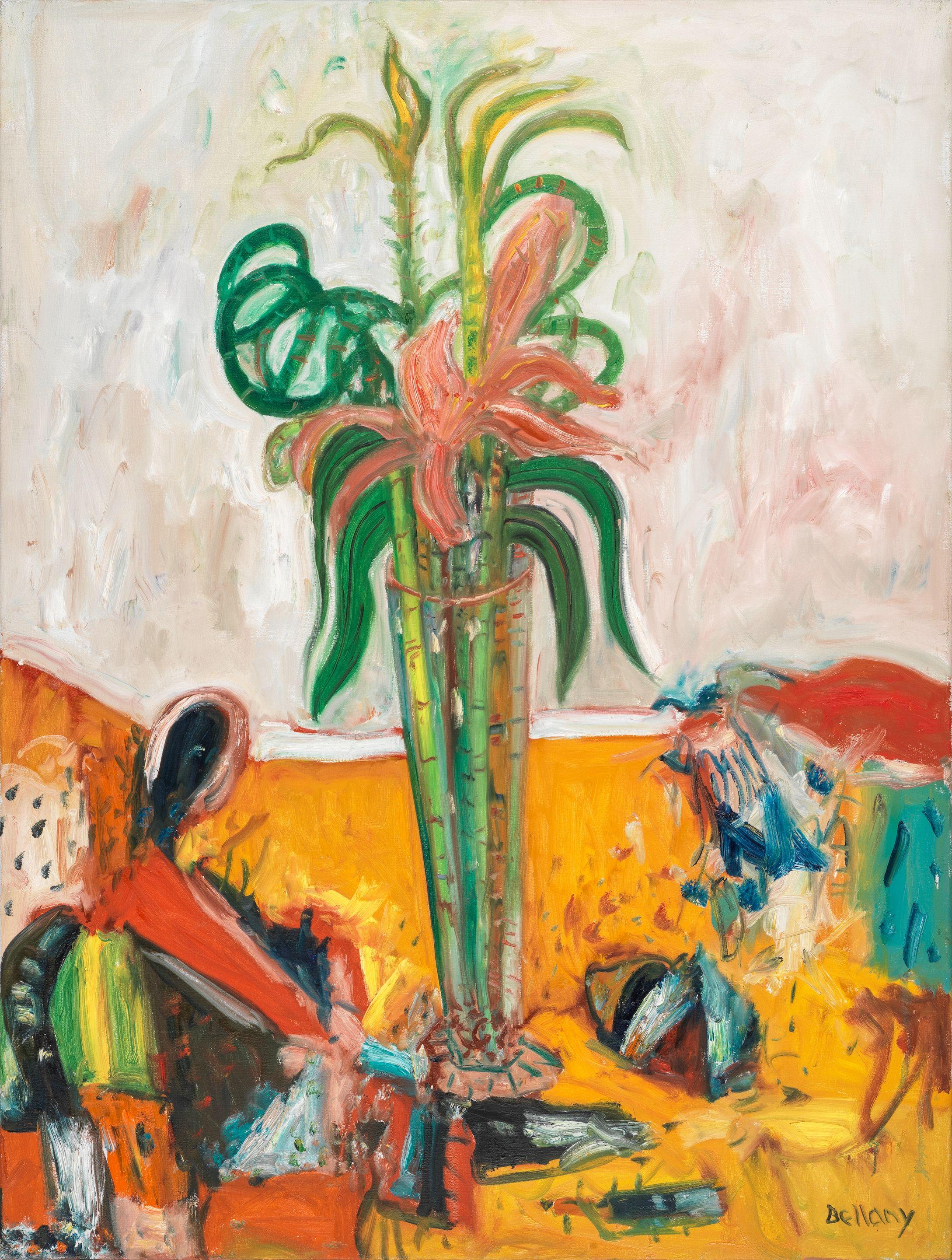 John Bellany - Still Life with Lucky Bamboo