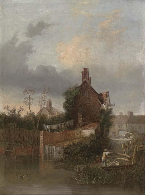 John Berney Crome - St Martin\'S Gate, Norwich