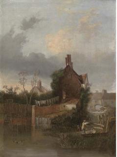 John Berney Crome - St Martin\'S Gate, Norwich