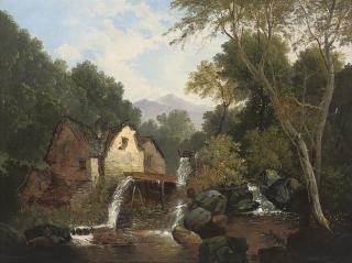 John Berney Ladbrooke - An overshot mill