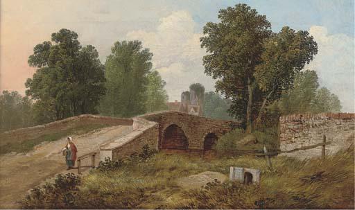 John Berney Ladbrooke - Returning from market