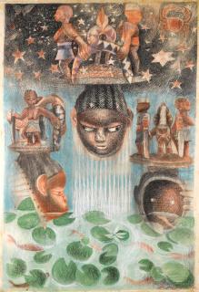 John Biggers - Homage to Gelede