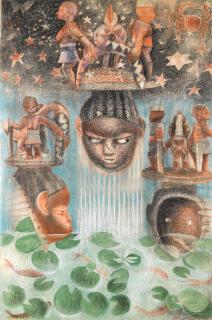 John Biggers - Homage to Gelede