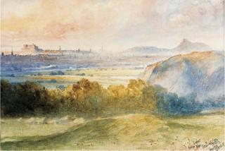 John Blair - Edinburgh from the Braid Hills