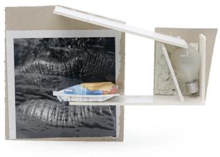 John Bock - Collage Drawing On Paper