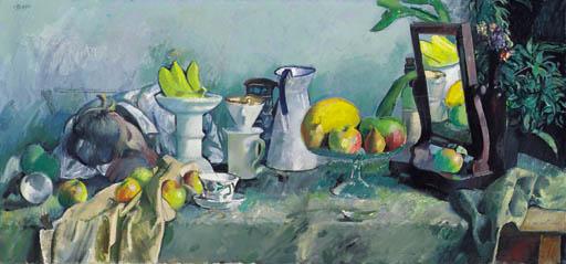 John Boyd - Estrild with Mirror and Plants