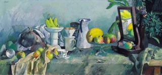 John Boyd - Estrild with Mirror and Plants