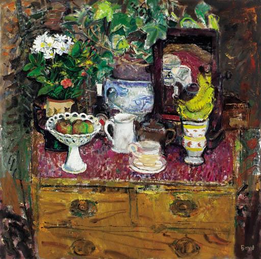 John Boyd - Still Life on the Studio Chest
