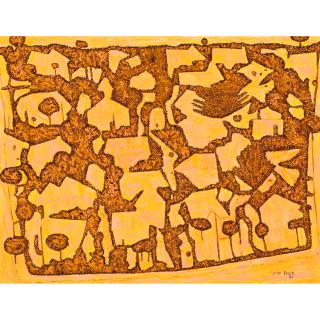 John Brack - Australian Surrey Hills, Summer