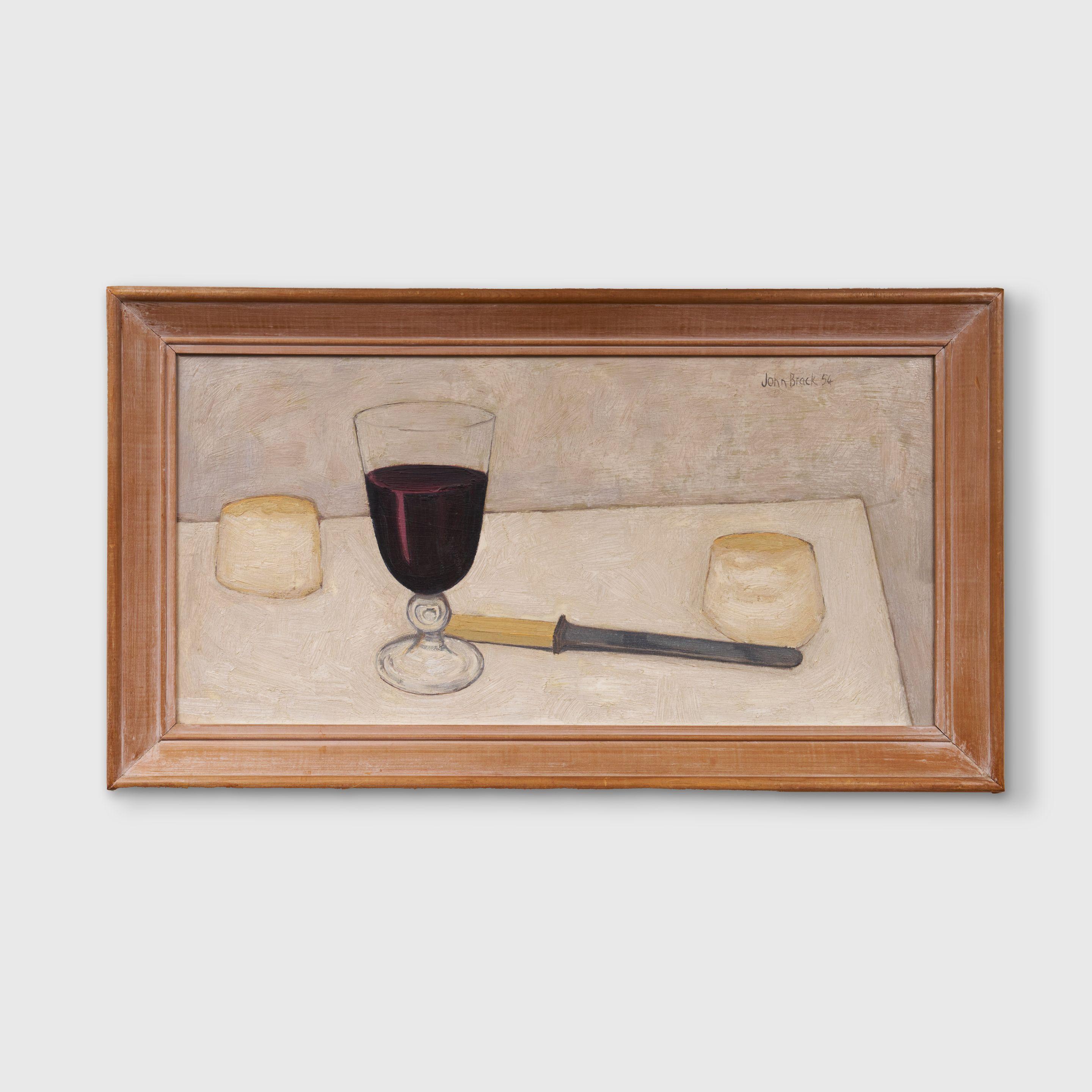 John Brack - Glass of Claret, 1954