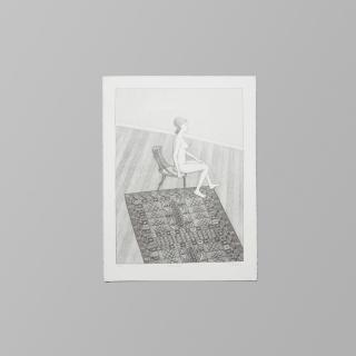 John Brack - Nude in Profile, 1978