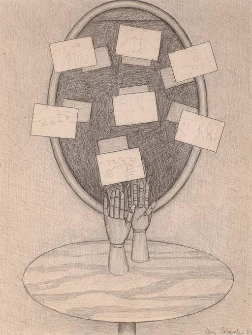 John Brack - Study for the First Fleet