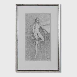 John Brack - The Drawing Table, 1970