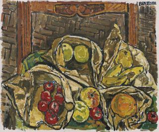 John Bratby, R.A. - Batchelor\'s Breakfast