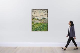 John Bratby, R.A. - Birling Gap Ii With Clear Sky