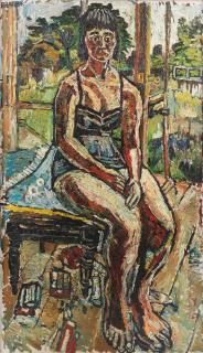 John Bratby R.A. - Gloria as an Art Student