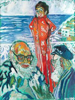 John Bratby R.A. - Positano