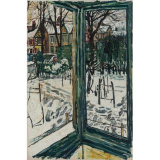 John Bratby, R.A. - Snow Scene Ii