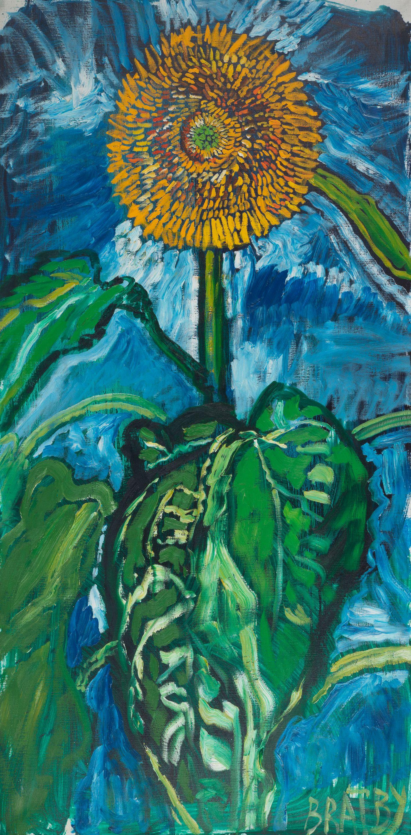 John Bratby R.A. - Sunflower