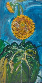 John Bratby R.A. - Sunflowers