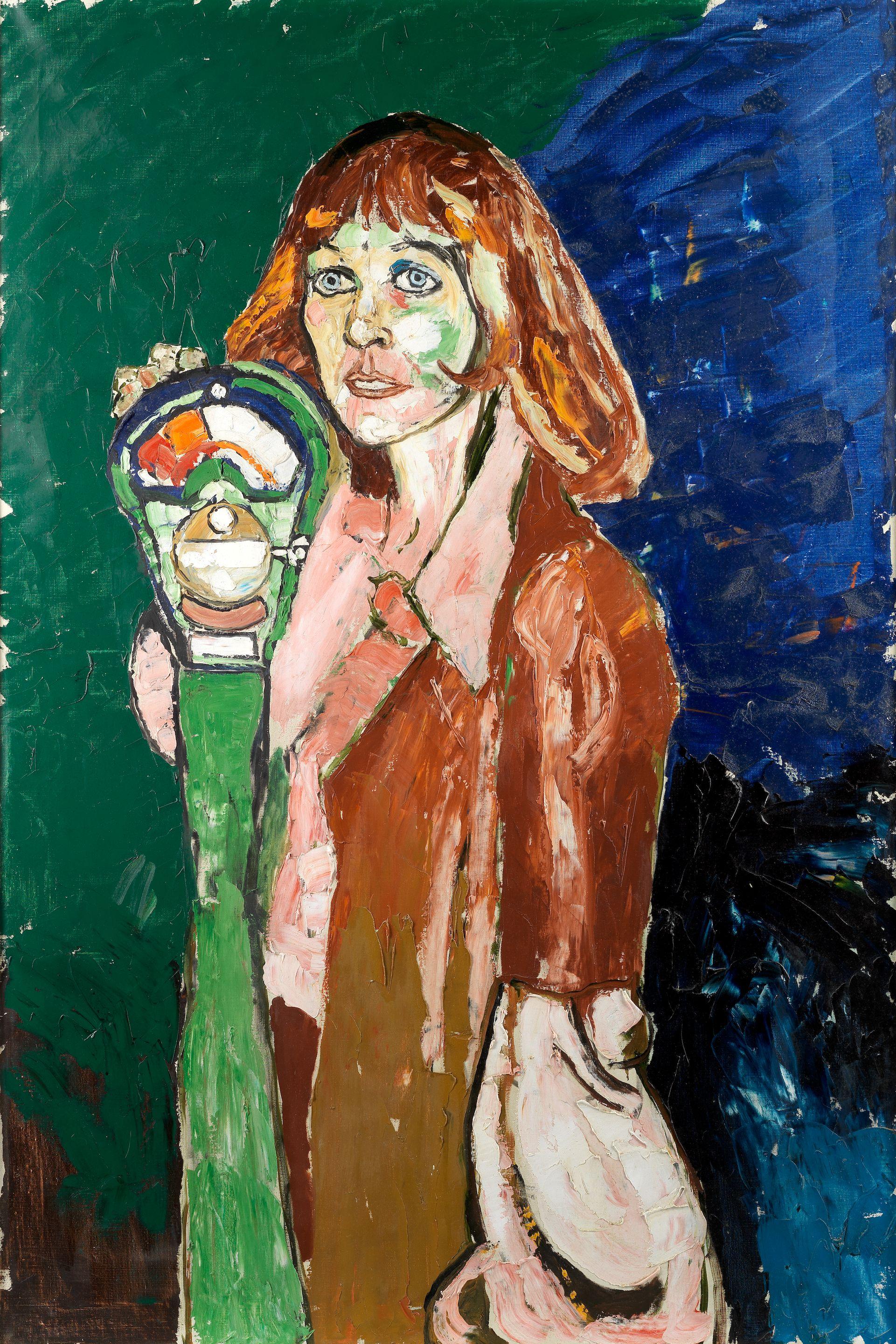 John Bratby R.A. - The Meter Maid