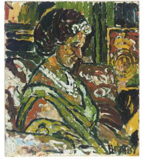 John Bratby - The Queen Mother
