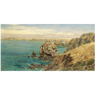 John Brett, A.R.A. - British Mount\'S Bay, Cornwall