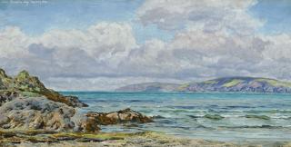 John Brett, A.R.A. - Cwm-yr-Eglwys Bay