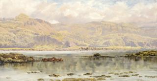 John Brett, A.R.A. - Hills of Argyll