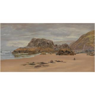 John Brett, A.R.A. - Low Water, Springs